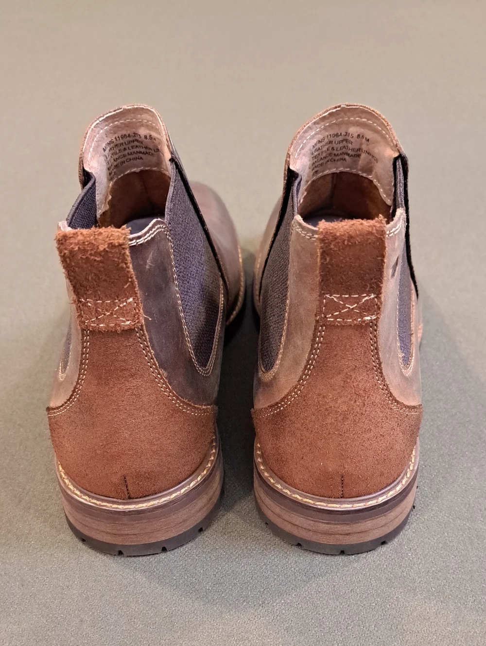 Florsheim Chalet Plain Toe Chelsea Boot - Color: Brown - Size: Men 8.5
